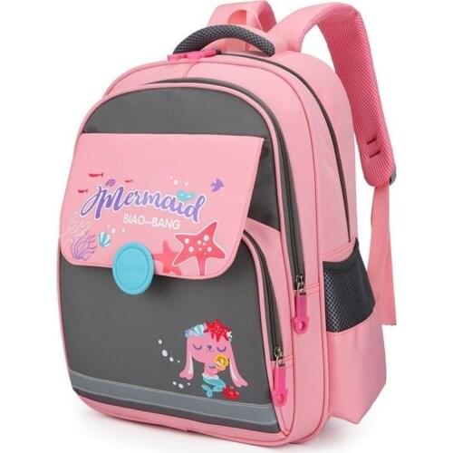 School Bags for Teenage Girls Orthopedic Backpacks Boys Larger Capacity Children Primary Book Bag Kids Grade 1-3-6 Big Satchels