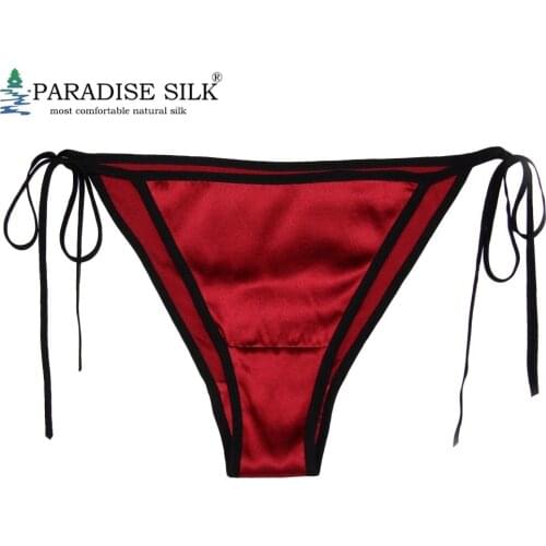Трусы-танга PARADISE SILK China At AliExpress