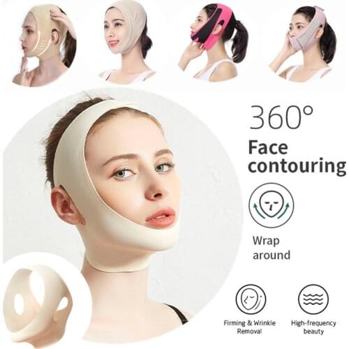 Chin Cheek Lift Up Belt Face Lift Mask Anti Wrinkle V Shaper Strap Facial Slimming Bandage Beauty Thin Face Care Tool