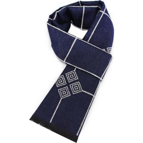 New Autumn Winter Unisex Cashere Men Scarf Foulard Plaid Male Scarves Fashion Casual Design Scarfs Men Luxury Bufandas Hombre