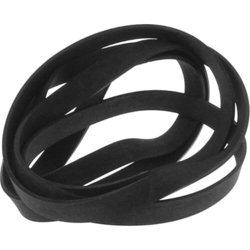 2Pcs Width 6-10mm Wide Turntable Rubber Belt Replacement Flat Drive Belt for Vinyl Record Player Phono Belt-Driven Diameter 95AF