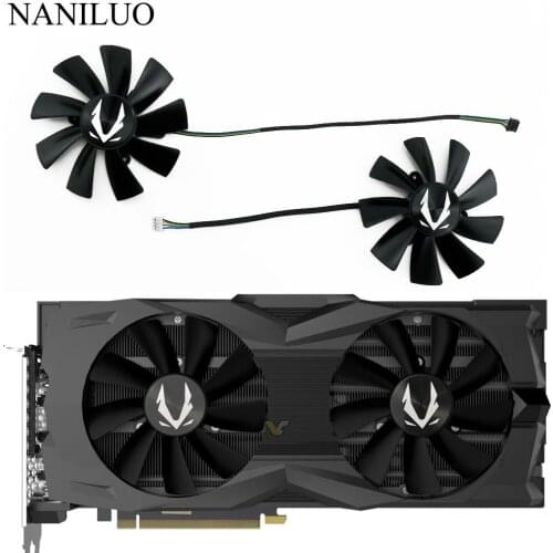 100MM GAA8S2U 0.45A 4Pin for ZOTAC GAMING GeForce RTX2080 RTX 2080Ti SUPER AMP Video Card Cooling Fan