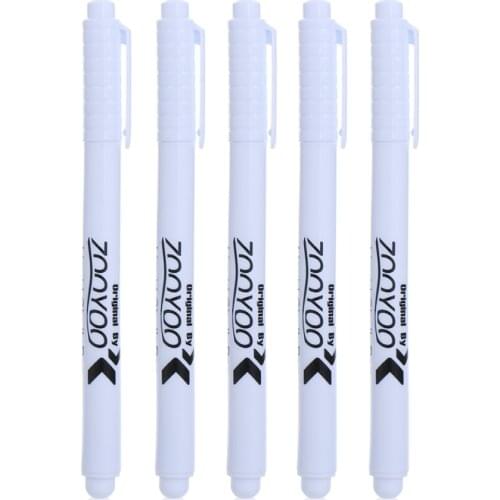 1pc White Liquid Chalk Pen Glass Window Chalkboard Black Board Marker Erasable Chalk Marker Drawing Pen Writing Stationery 2021