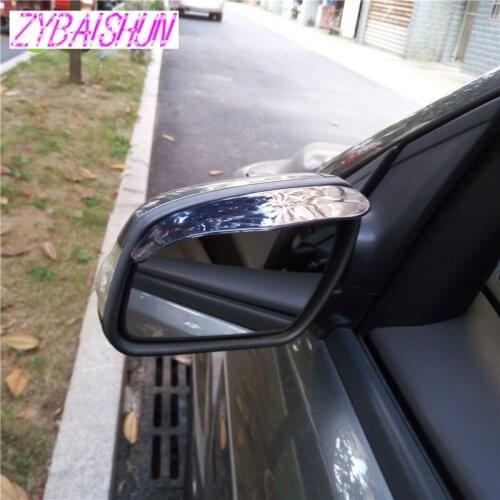 2 pieces car rearview mirror waterproof awning rearview mirror eyebrows for Infiniti FX-series Q-series QX-series Coupe EX37