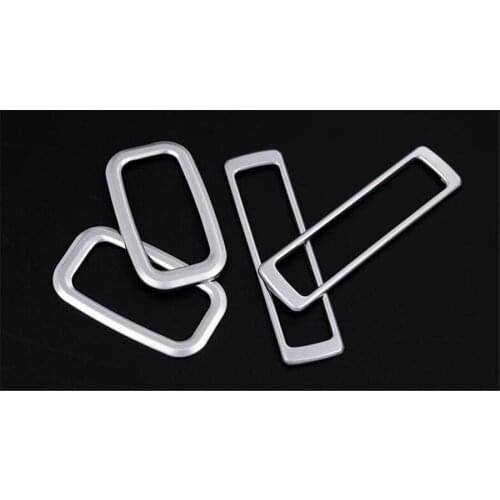 Fit For Mercedes Benz GLC200 260 300 C Class 2015 2016 Car Front + Rear Roof Reading Light Lamp Frame Styling Trim 4Pcs