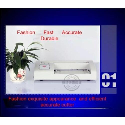 Automatic Name Card Slitter,business card cutting tempture Control,1 and 2 sides mutil Laminating auto- Machine