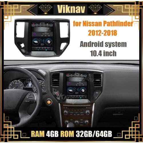 Car Radio for Nissan Pathfinder 2012 2013 2014 2015 2016 2017 2018 Android Stereo Receiver GPS Navigation Multimedia Player