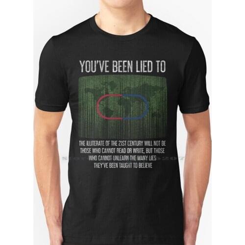 What If I Told You - Red Pill / Blue Pill T Shirt 100% Pure Cotton What If I Told You The Matrix Code Morpheus Hack Hacker Quote