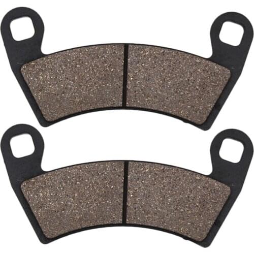 Cyleto Motorcycle Front and Rear Brake Pads for POLARIS 700 Ranger 2009 900 2012-2014 900 Ranger 900 2010-2015 RZR XP 1000 2014