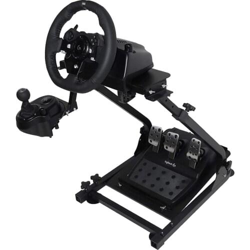 Free shipping Self-Career Race Steering Wheel Support for Logitech G25 G27 G29 and G920 Folding Steering Wheel Stand