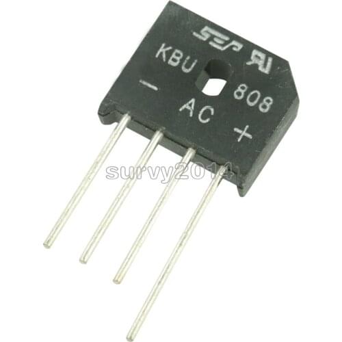 5PCS 8A 800V diode bridge rectifier kbu808
