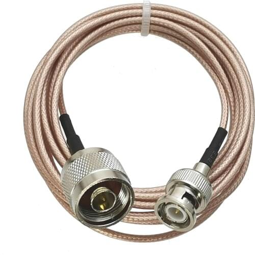 RG316 Cable N Male Plug to BNC Male Plug Connector RF Jumper pigtail Straight 4inch~10M