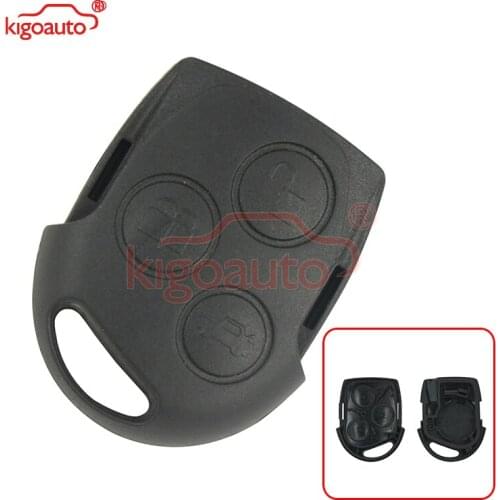 Kigoauto Remote key fob case 3button for Ford