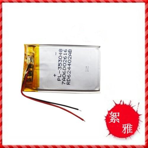 New Hot 3.7V polymer lithium battery 303048 033048 420mah MP3 MP4 MP5 Rechargeable Li-ion Cell