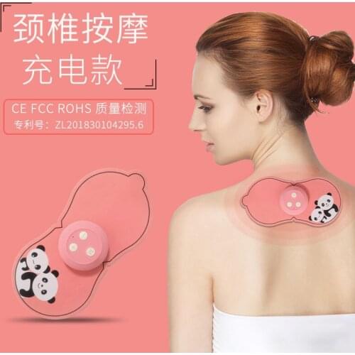 Multi-function Inteligent Massage Instrument Neck/Back/Waist/Arms/Legs Massager Electric Cervical Massage Sticker