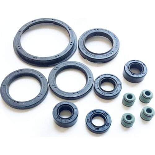 Motorcycle Full Complete Engine Oil Seal Rubber Gear Shaft Seal For Suzuki GN250 GN 250