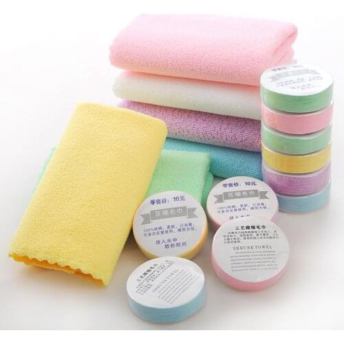 Outdoor Travel Hotel Disposable White Towel Foot Bath Beauty Wash Compression Towel Factory Direct Random Color 30*65cm