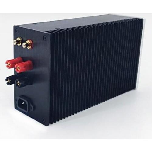 Unilateral Heatsink Aluminum Case DIY Enclosure Vertical Chassis Amplifier Box