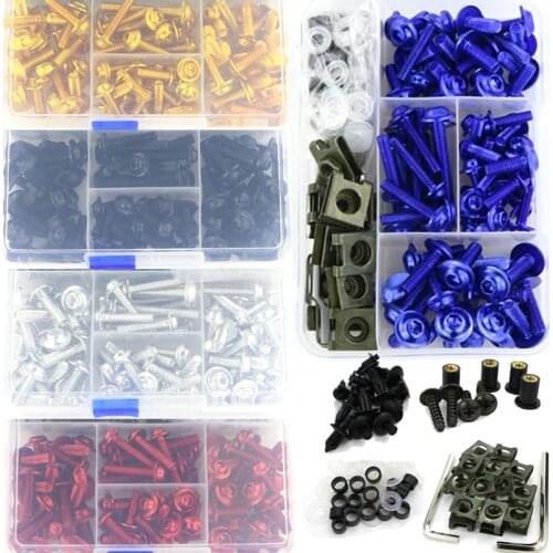 For KTM 690 Enduro 990 1090 1190 1290 Adventure Super Adventure Motorcycle Aluminum Fairing Bolts Kit Bodywork Screws