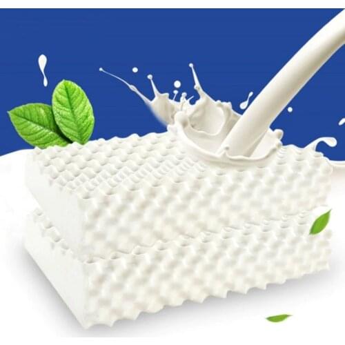 SB corrects sleeping position Pure latex pillow 58*36*11/13 Home use Cervical Protect Spine Massage Spike Spa Pillow Anti-mite