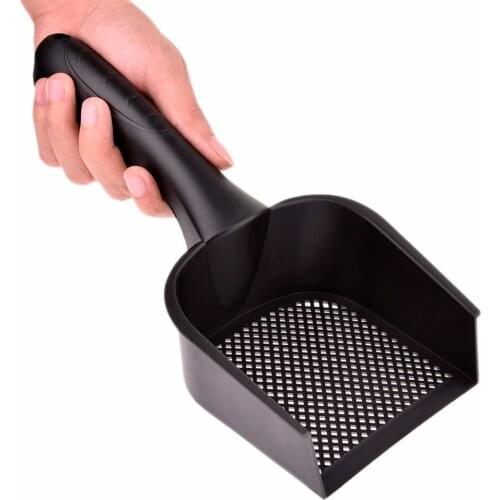Portable Indoor Sand Shovels Durable Plastic Practical Cleaning Cat Pet Litter Scoop Shovel Pets Supplies Large Scooper