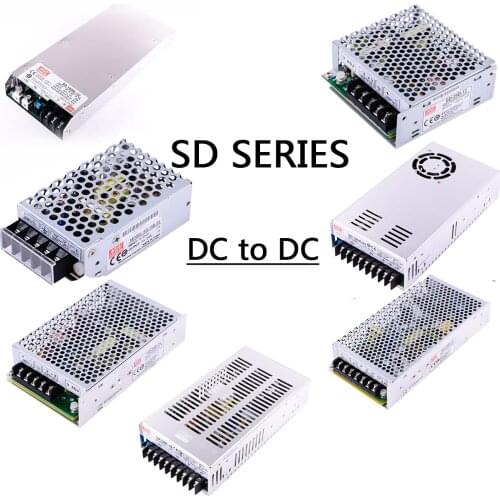 SD-15/25/50/100/150/200/350/500/1000 A/B/C/D/L/H Single DC to DC Converter Meanwell Power Supply-5/12/24/48V Transform