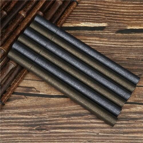 10g Packing Kraft Paper Incense Tube Thickened Box For Sticks Deep Color 20pcs