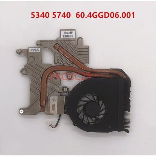 High quality For ACER 5340 5340G 5740 5740G Laptop 60.4GD06.001 CPU/GPU heatsink cooling fan cooler
