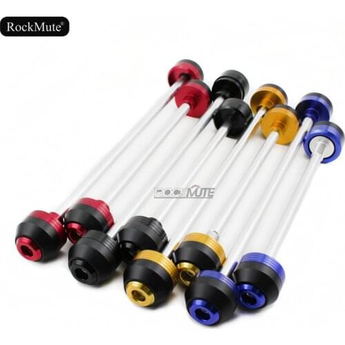 Motorcycle Front Rear Axle Fork Wheel Protector Crash Slider For SUZUKI GSX-R 1000 2007 2008 2009 2010 2011 2012 2013 2014 2015