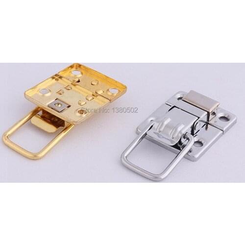 2sets Silver and Gold Color 35*30mm Fashion Decoration Lock For Woodend Boxhandbag Wallet Locks hardware accessories