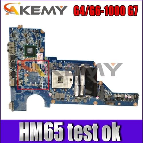 636373-001 636373-501 For HP Pavillion G4-1000 G6-1000 G7 HM65 DA0R13MB6E0 DA0R13MB6E1 Laptop Motherboard Notebook Mainboard