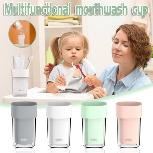 Mouthwash Cup Home Travel Portable Fashion Brushing Cup Washing Cup Home Bathroom Tooth Brush Storage Organizer Washing Cup