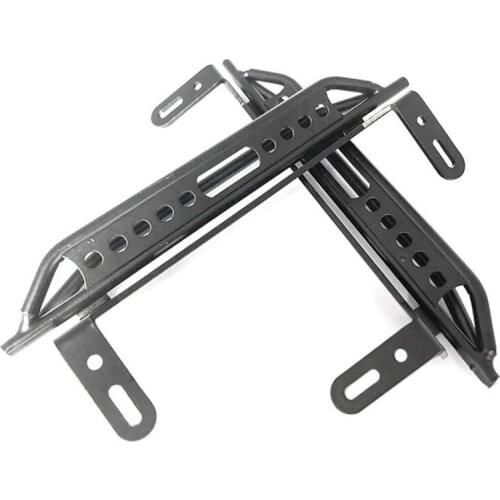 For Traxxas TRX4 Defender Bronco for RC Car Crawler Body Shell Accessories 2PCS Metal Side Pedal for 1 / 10 RC Crawler Car