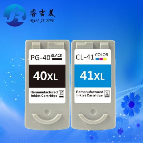 High quality PG-40 CL-41 ink cartridge compatible for Canon PIXMA IP2500 IP2600 MX300 MX310 MP160 MP140 MP150 MP180 MP190 MP220