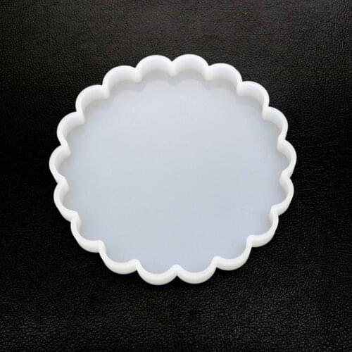 Round Square Silicone Mold DIY Crafts Coaster Cup Pad Making Resin Epoxy Molds