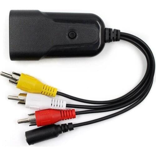 Mini 1080P Composite AV RCA to HDMI Video Converter Adapter Full HD 720/1080p UP Scaler AV2HDMI for HDTV Standard TV