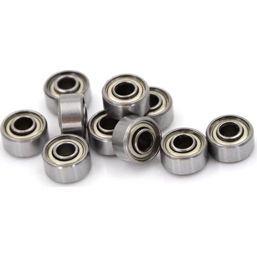 10pcs/Lot 693ZZ Miniature Ball Bearings 3*8*4mm Small Double Shielded Miniature Metal Steel Bearing