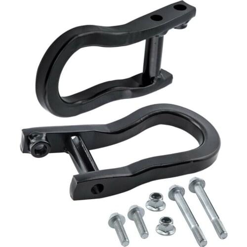 New Front Tow Hook Black for 2007-2019 Chevrolet Silverado & for GMC Sierra 84072463 Accessories