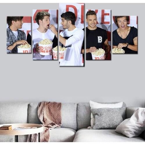 High Definition Printing 5Piece Pop Group [Backstreet Boys] Posters Painting The Ballroom Bar Home Art Livingroom Bedroom Decor