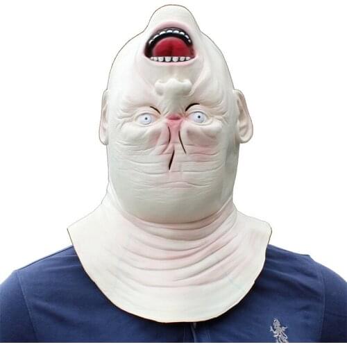 Full Head Halloween Horror Mask Latex Masquerade Party funny props Cosplay Costume Mask