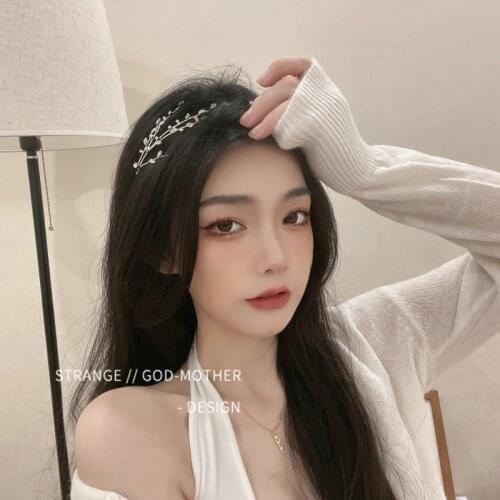 Tree branch of crystal of French of restoring ancient ways hair band temperamental fairy bride headpiece adorn lovely head band