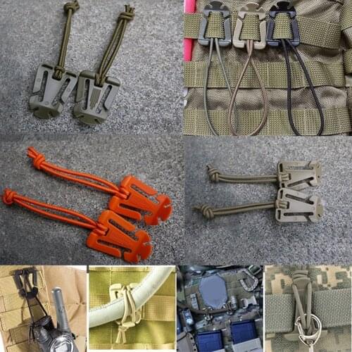 Webbing Hang Buckle Elastic kit web Clip Military Outdoor Camp Hike Rope Backpack craft Strap travel