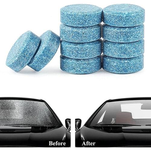 Solid Glass Water Effervescent Sheet Auto Wiper Wiper Cleaning Summer Wiper Super Concentrated Solution Cleaning All Seasons