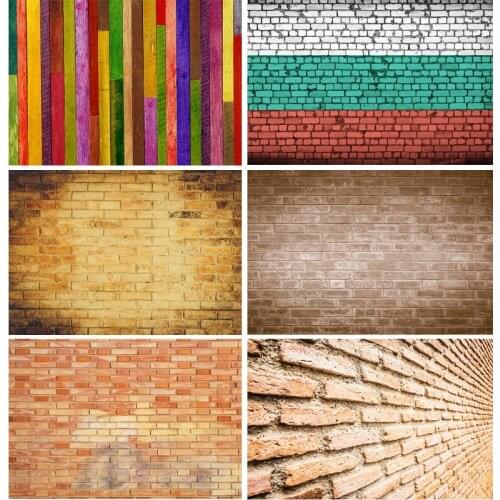 ZHISUXI Vinyl Custom Photography Backdrops Brick Wall Theme Photo Studio Background 20026KM-06