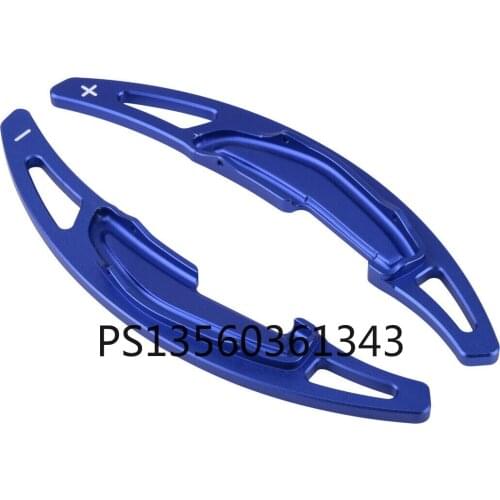 2pc Steering Wheel Shift Shifter Extension Paddle Fit For BMW M2 M3 M4 M5 M6 X6M