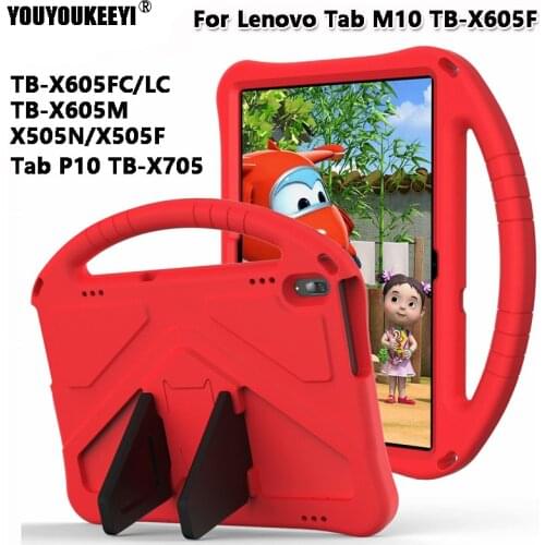 Case For Lenovo Tab M10 TB-X605F Tablet Cover For Lenovo M10 TB-X605FC/LC TB-X605M X505N X505F X505X Coque For Tab P10 TB-X705