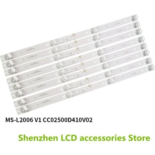 LT5088W 4K MS-L2006 V1 50 inch use aluminium 100%new LCD TV backlight bar 41CM 6V