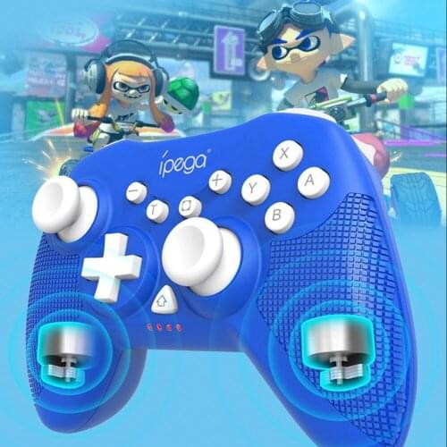 For N-Switch/PC/PS3 TURBO Vibration Six-Axis Wireless Bluetooth Gamepad New iPega PG-SW022 Mini Wireless Joystick Controller