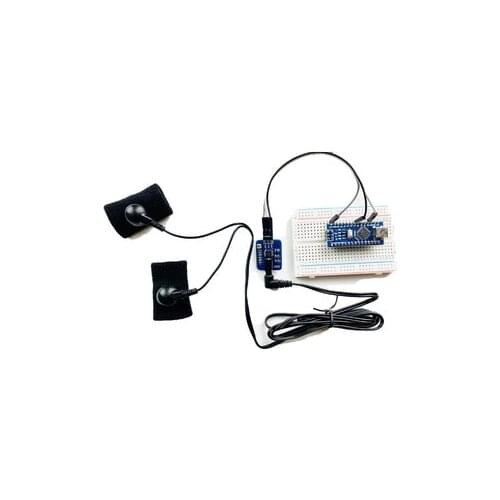 GSR Skin Electrical Sensor to Measure Skin Electrical Resistance Conductivity Skin Electrical Kit Response Analysis MCU Developm