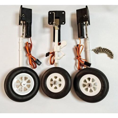 Electric Retract Landing Gear for Freewing Flight Line P38 rc airplane model